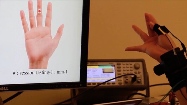 可穿戴技术可以让你的手指识别手势